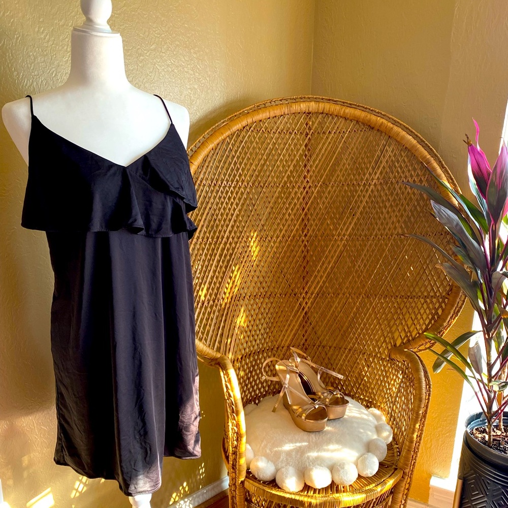 H&M Black Slip Dress